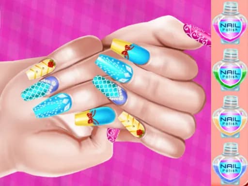 Prenses Temalı Oje Sanatı DIY
