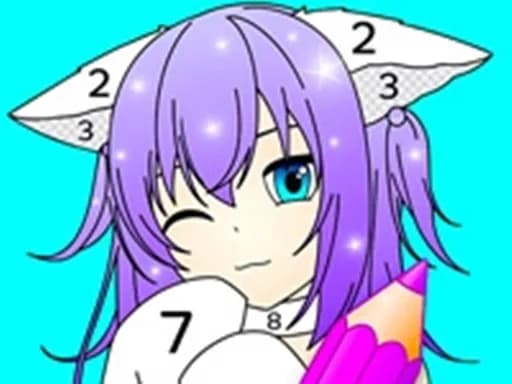 Anime Manga Boyama Kitabı - Sanat Oyunu