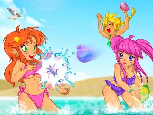Erkekler & Kızlar Balon Patlatma