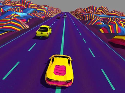 Neon Yarışı Retro Drift