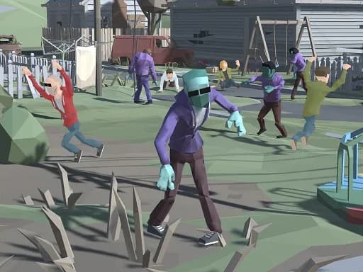 Şehir Kıyameti 3D Zombi Kalabalığı