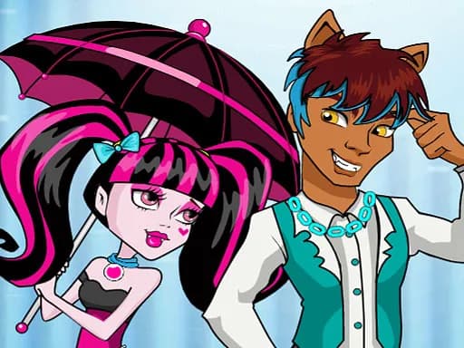 Monster High Çifti Kıyafet Giydirme