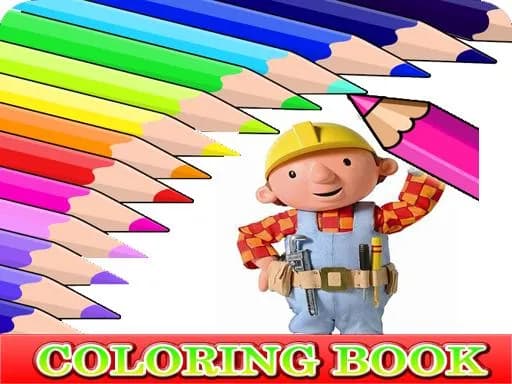 Bob The Builder İçin Boyama Kitabı