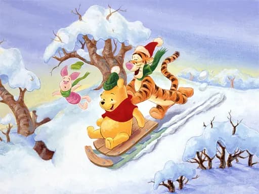 Noel Winnie Pooh Yapbozu
