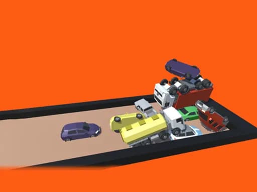 Eşleştirme otomobili 2048 oyunu 3D