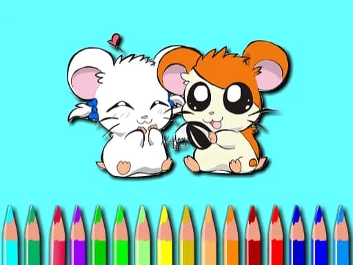 Hamster Boyama Kitabı