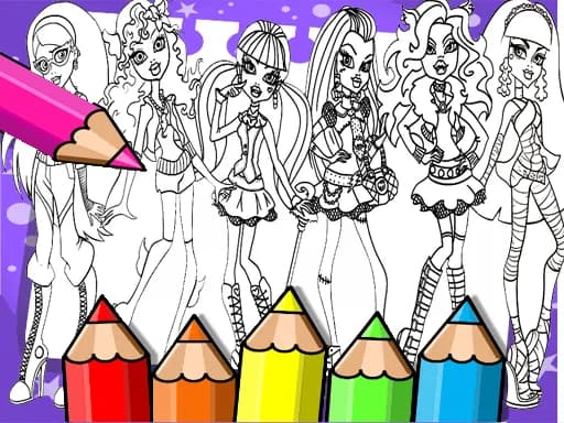 Monster High Boyama Kitabı
