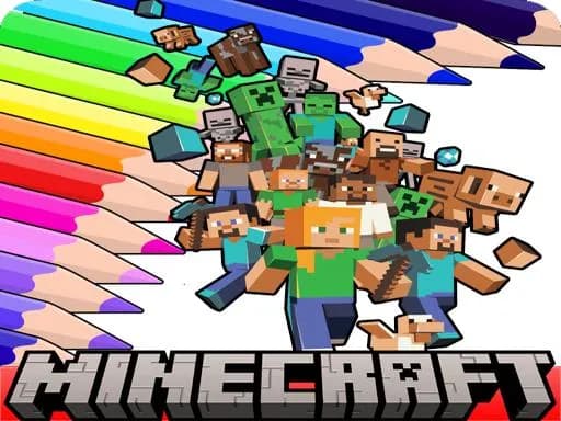 Minecraft İçin Boyama Kitabı