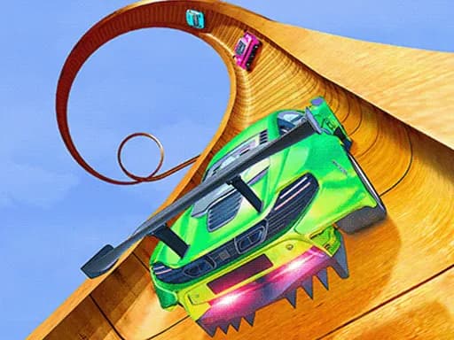 Mega Ramp Araba Akrobasi Yarış Mania