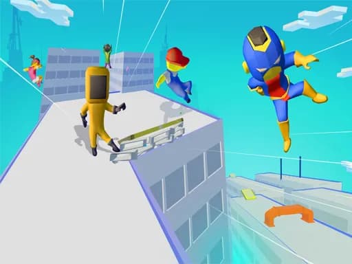 Parkour Koşusu 3D - Eğlenceli