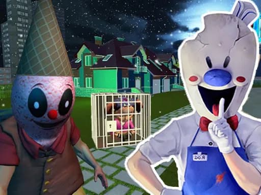 Buz K scream Korkunç Komşu Korku