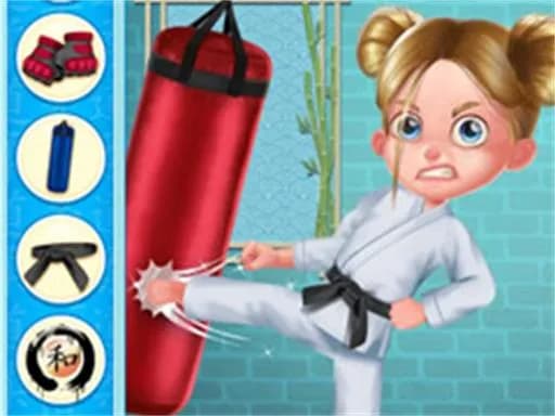 Karate Kızı ve Okul Zorbaları Oyunu