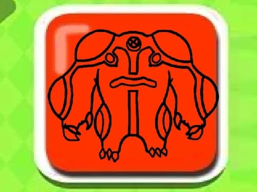 Kolay Çocuklar İçin Boyama Ben 10