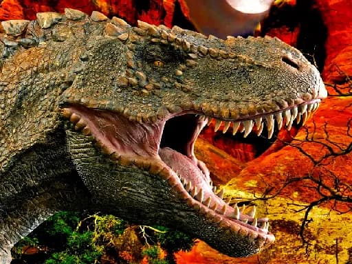 T-Rex Dinozor Yapbozu
