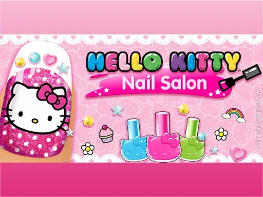 Hello Kitty Manikür Salonu